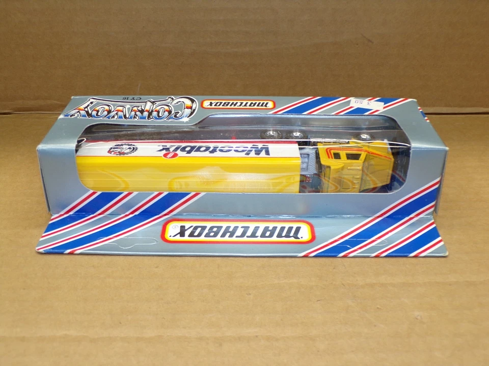 1983 Matchbox Convoy WEETABIX SCANIA BOX TRUCK / TRACTOR TRAILER #CY16 - NOS ! - Image 3 of 4