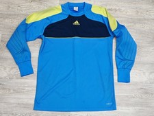 Adidas Traversa Vintage Goalkeeper Shirt Men's Large Blue 