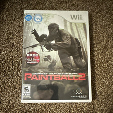 Majesco Greg Hastings Paintball 2 Wii Manual Included E10+ NTSC-U/C 2010