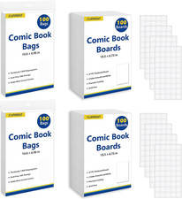 Current Comic Book Bags and Boards 200 Comic Book Sleeves