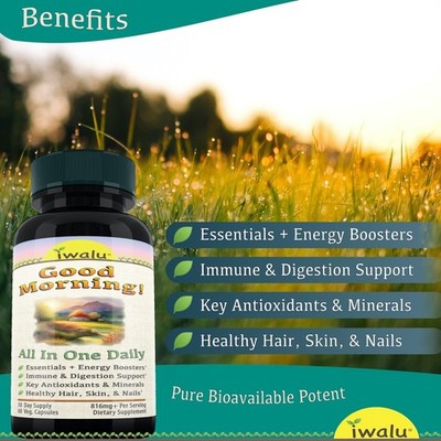 Best Multivitamin For Women Over 60, iwalu (Official) *SHIPS FREE - USA MADE