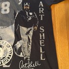 Vintage 1990 Los Angeles LA Raiders Legend Coach Art Shell L Shirt Made In USA — photo 2