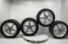 1997-2004 C5 Corvette 5 Spoke Aluminum Wheels Rims Tires Oem