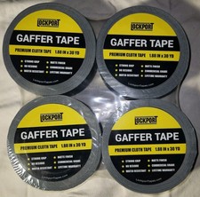 Lockport Premium Gaffer Tape Brand New Sealed Pack Of 4 - 2" Wide
