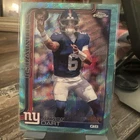2025 Topps Chrome Jaxson Dart #306 Rookie Aqua Wave Refractor #/299 RC Giants