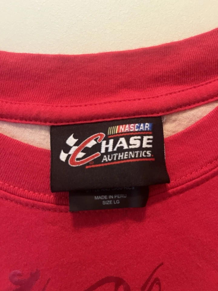 Nascar Chase Authentic Long Sleeve Red Shirt Vintage 90s y2k american - Изображение 4 из 4
