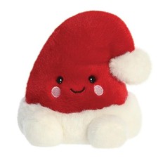 Aurora, 99392, Palm Pals Topper Santa Hat 5In, Soft Toy, Red & white