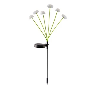 Lumières de jardin solaire 6-Head LED Lampe de champignons Jellyfish Atmosphère Lumière for3195