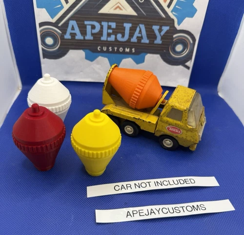 1 new drum for Tonka Mini Tiny Cement Mixer Truck Pressed Steel 1970’s Vintage