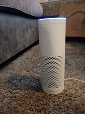 Amazon Echo (1st Generation) Smart Assistant - White