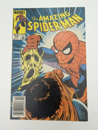 Amazing Spider-Man # 245 * Newsstand * VF * Death of Lefty Donovan * Hobgoblin