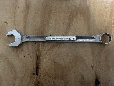 THORSEN 15/16 Wrench Made In USA 