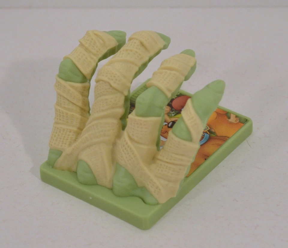 RARO 2014 Zombie Monster Pinza de Mesa Mano 3" McDonald's EUROPA Juguete Scooby-Doo Foto 2 de 4