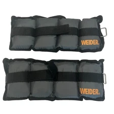 Ankle Weights 2.5 Lbs Each, 5 Lbs Total Weider Ankle Weights