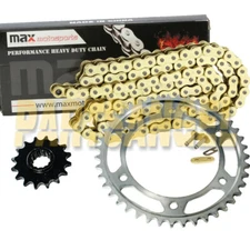 Gold Drive Chain & Sprockets Kit for Honda CBR600RR 2003-2020 520-Chain