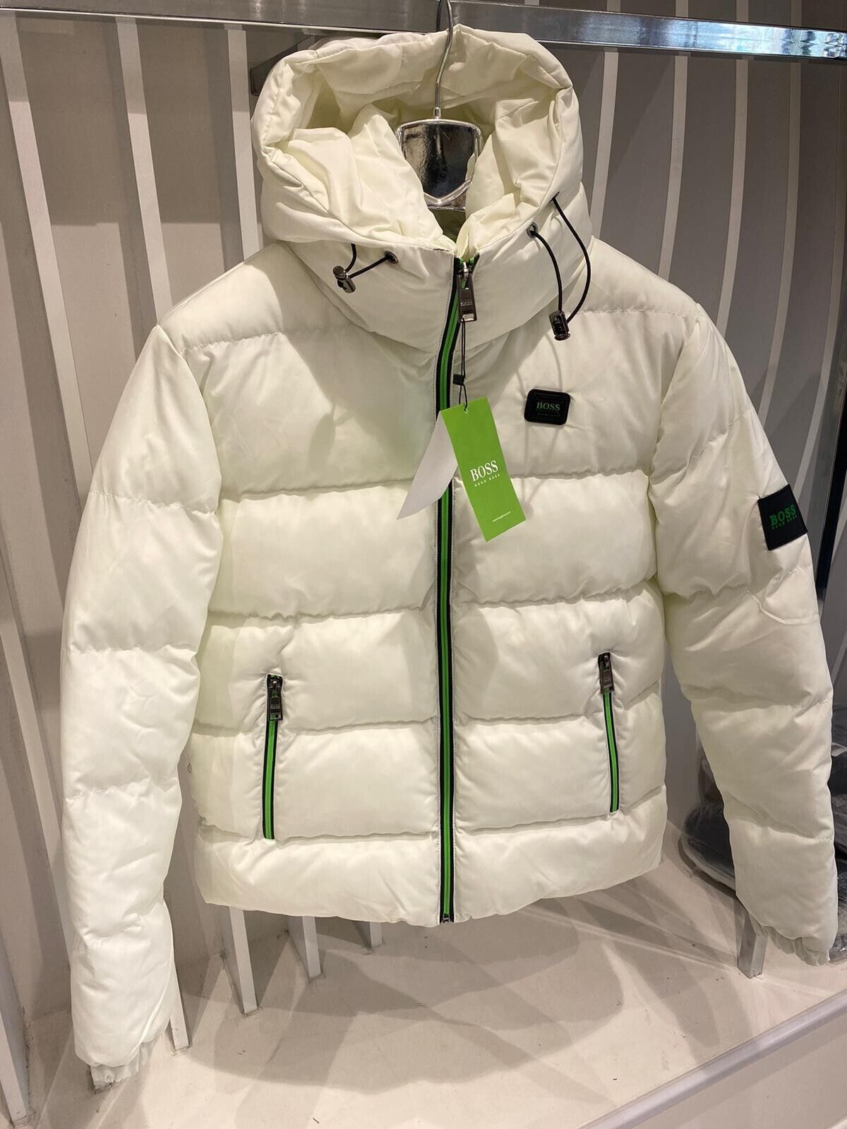 hugo winter jacket men