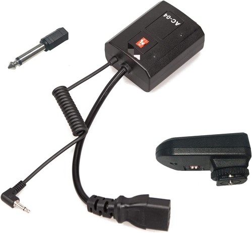 AC-04 Camera Studio Flash Speedlite Trigger Set Transmitter Receiver 4 Channels - Picture 2 of 7