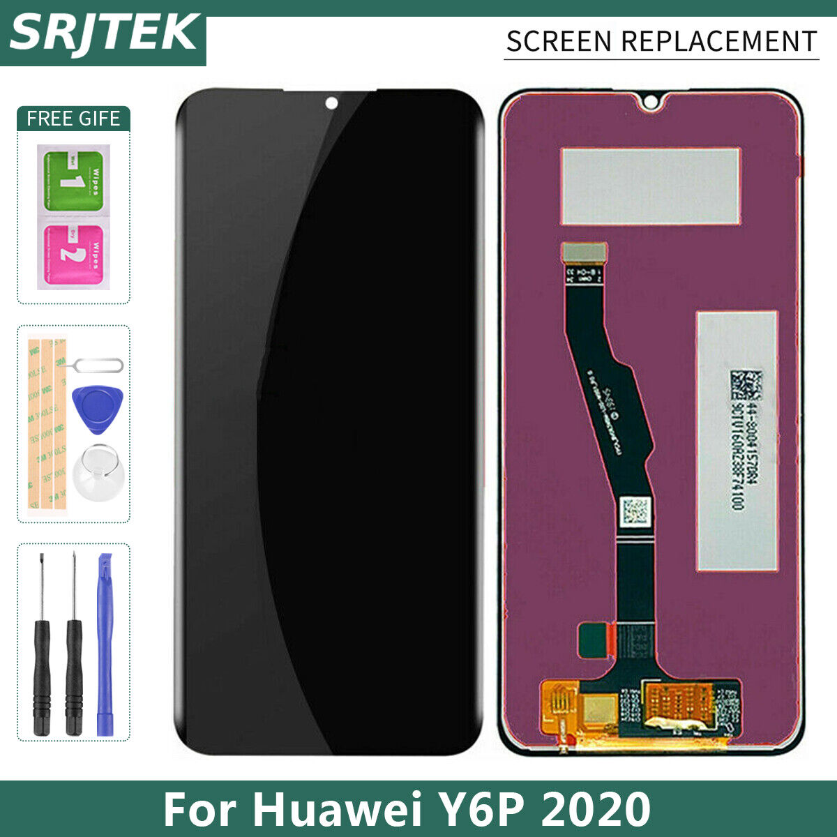 For Huawei Y6P 2020 値引きする 無料 LCD Touch Screen HONOR 10E Replacement 9A Sensor Enjoy