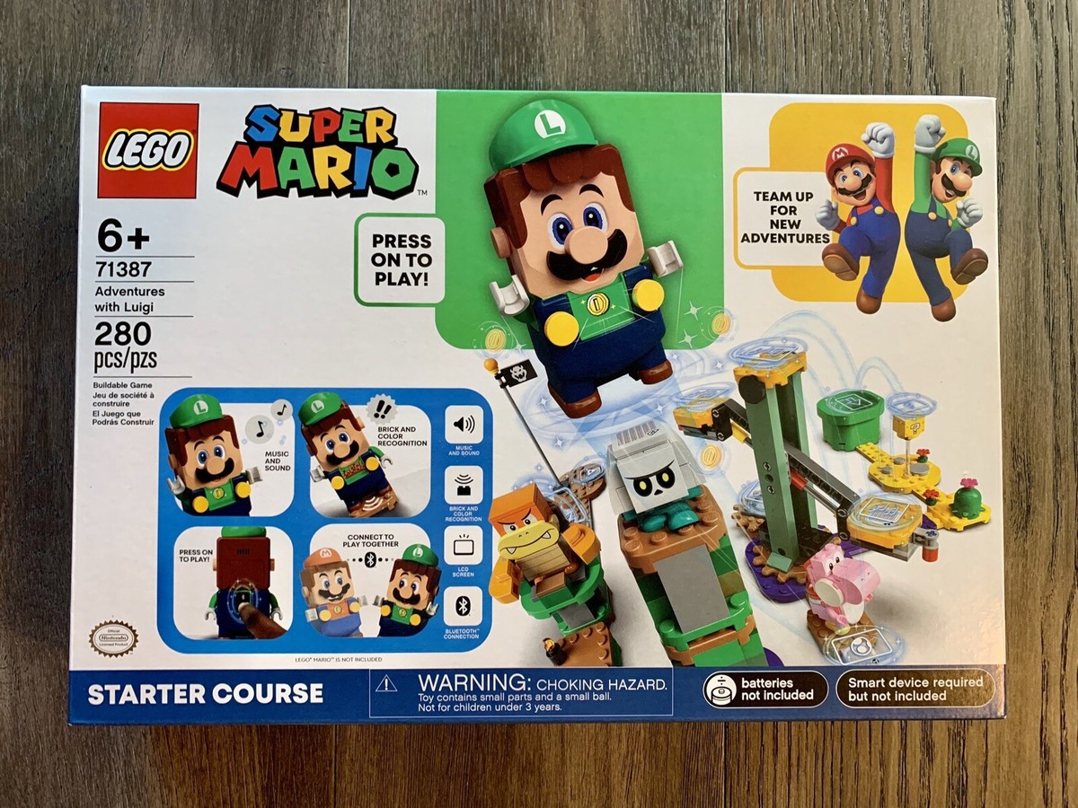 New Lego Super Mario 71387 Adventures with Luigi Starter Course