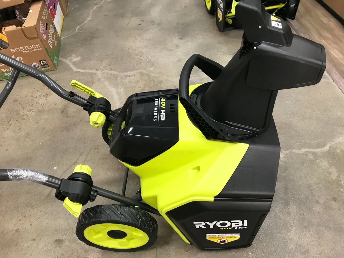 40V HP Brushless 21 SNOW THROWER KIT - RYOBI Tools