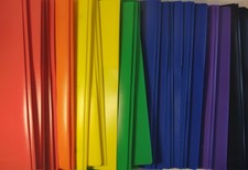 Better Office Products Poly 2 Pocket Folders with Prongs Heavyweight 36 piece...