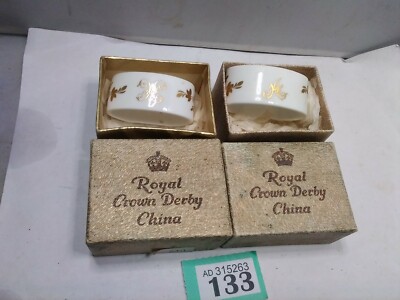 Royal Crown Derby Serviettenring X 2 A & H