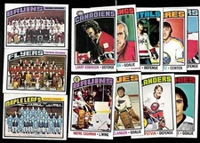 1976-77 OPC 76-77 O PEE CHEE NHL HOCKEY CARD & ERROR VARIATION 132-264 SEE LIST