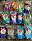 McDonald’s Vintage teeny tiny TY  Beanie babies set of 12….T1293