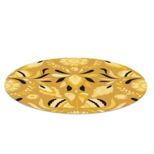 High Chair Floor Mat Protector Under Desk Asian Summer Pattern PVC fi 100