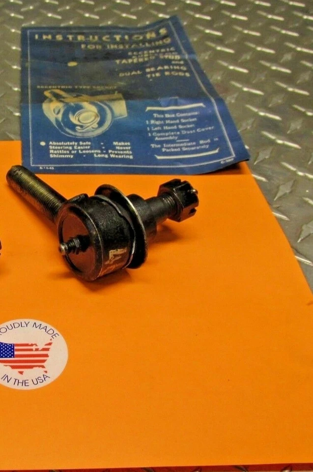 1935 1936 年 HUDSON TERRAPLANE 全新 LH 领带杆 全新 ES46L L/H 螺纹 美国制造 — 第 3/4 张图片