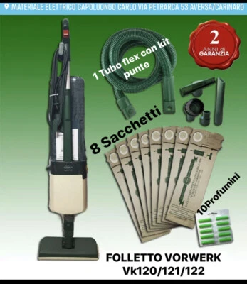 1 MOTORE - ORIGINALE - PER FOLLETTO VK 135 136 ASPIRAPOLVERE VORWERK