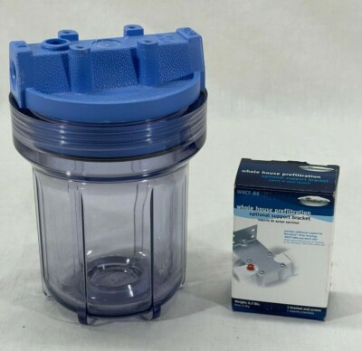 USA-PPI 4'' WIDE 5'' DEPTH FILTER HOUSING WITH MOUNTING BRACKET