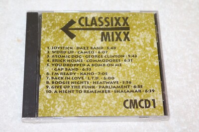 Classixx Mixx Vol. 1 Cameron Paul DJ Remix Service SEALED CD Dazz Band Gap Band