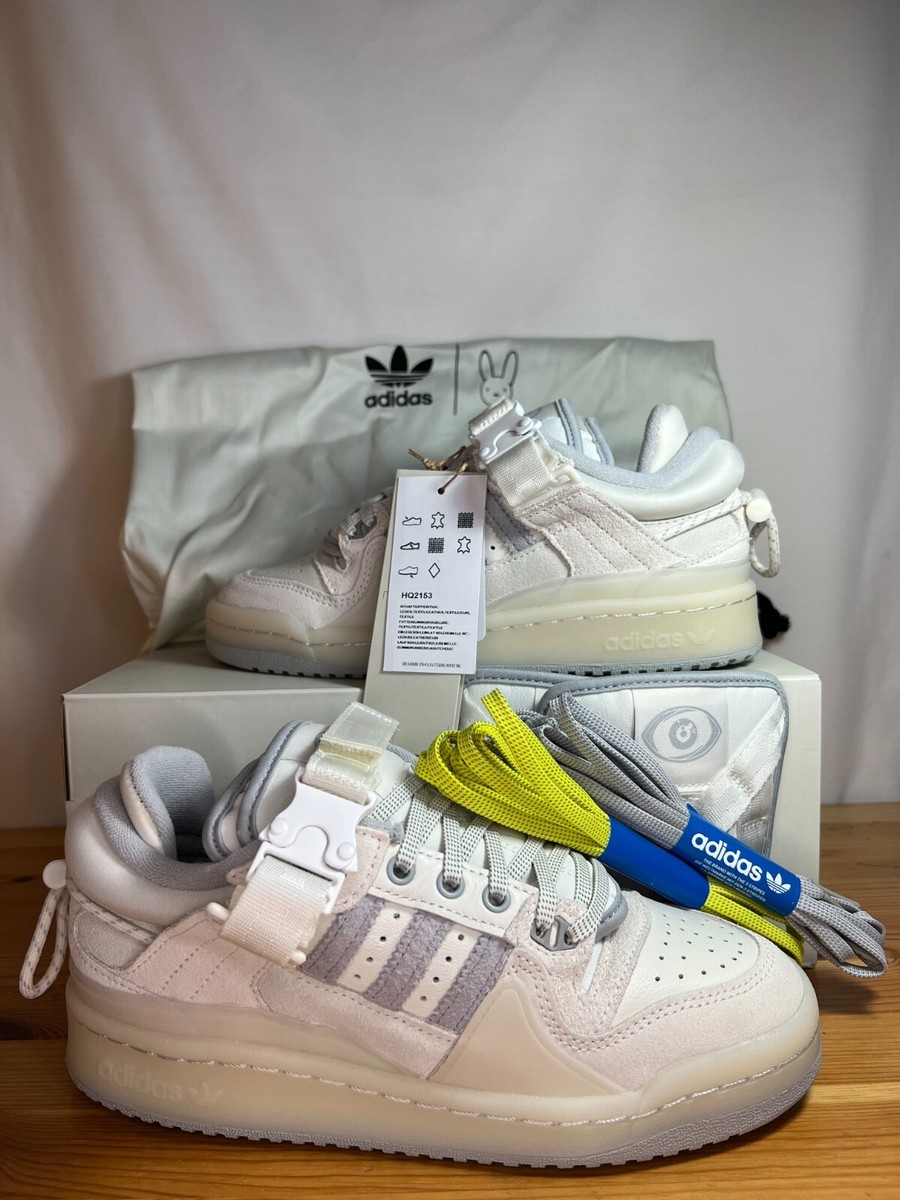 バッドバニーコラボ!★日本未入荷★海外限定★日本未発売 HQ2153 adidas Forum Buckle Low Bad Bunny Last Forum HQ2153 Men's