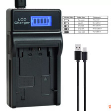 LCD Battery Charger for Sony NP-FH100 NP-FH40 NP-FH50 NP-FH60 NP-FH70 DSCHX1 NEW