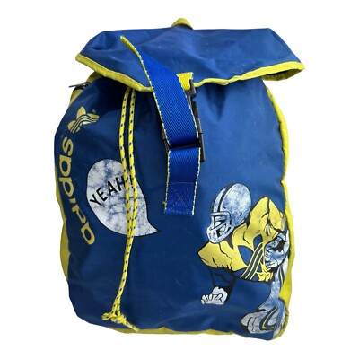 Adidas Football Kinderrucksack Vintage Rucksack 80er Jahre West Germany