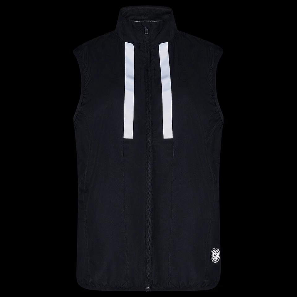 Women's Pace Running Gilet - Lightweight Windproof Reflective Trim & Two Pock... - Image 2 of 4