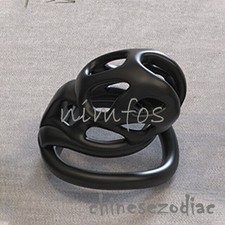 2025 NEW Cobra Male Chastity Device Breathable Cage Mini Lock with 4 Ring Lock