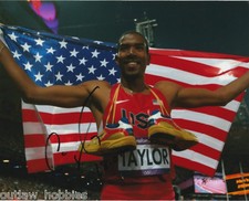 Christian Taylor USA Long Jump Autographed Signed 8x10 Photo COA 