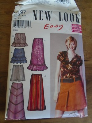 Mini Jupe New Look – Femme – Taille 10 – Multicolore – Courte