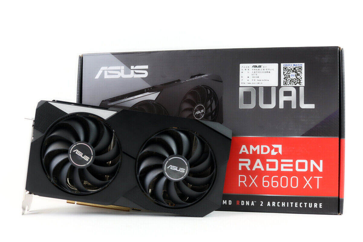 ASUS Radeon RX6600XT Dual 8GB OC