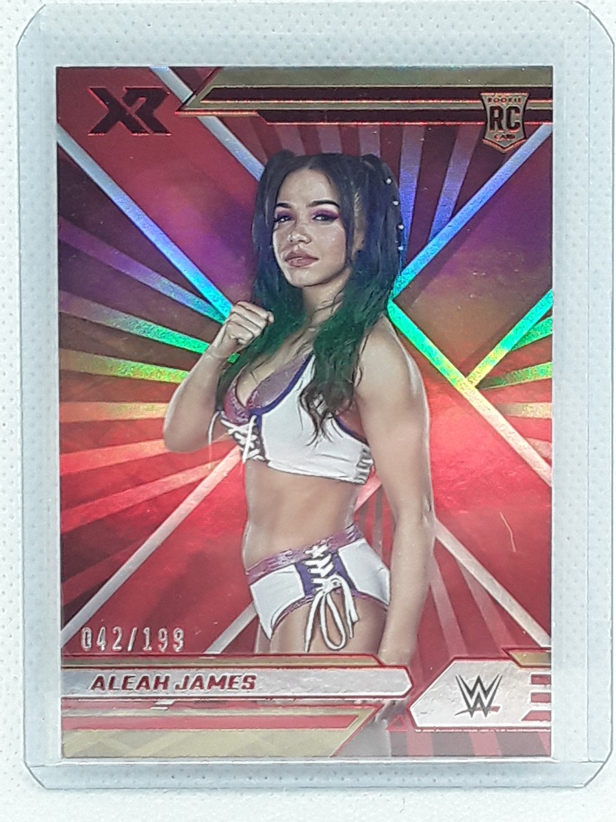 Aleah James 2022 Chronicles XR WWE - Red RC (042/199) - | eBay