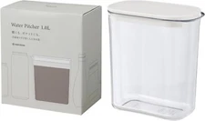 MARNA Water Pitcher 1L Kitchen Dishi Waher Safe White 787W Made in China NEW