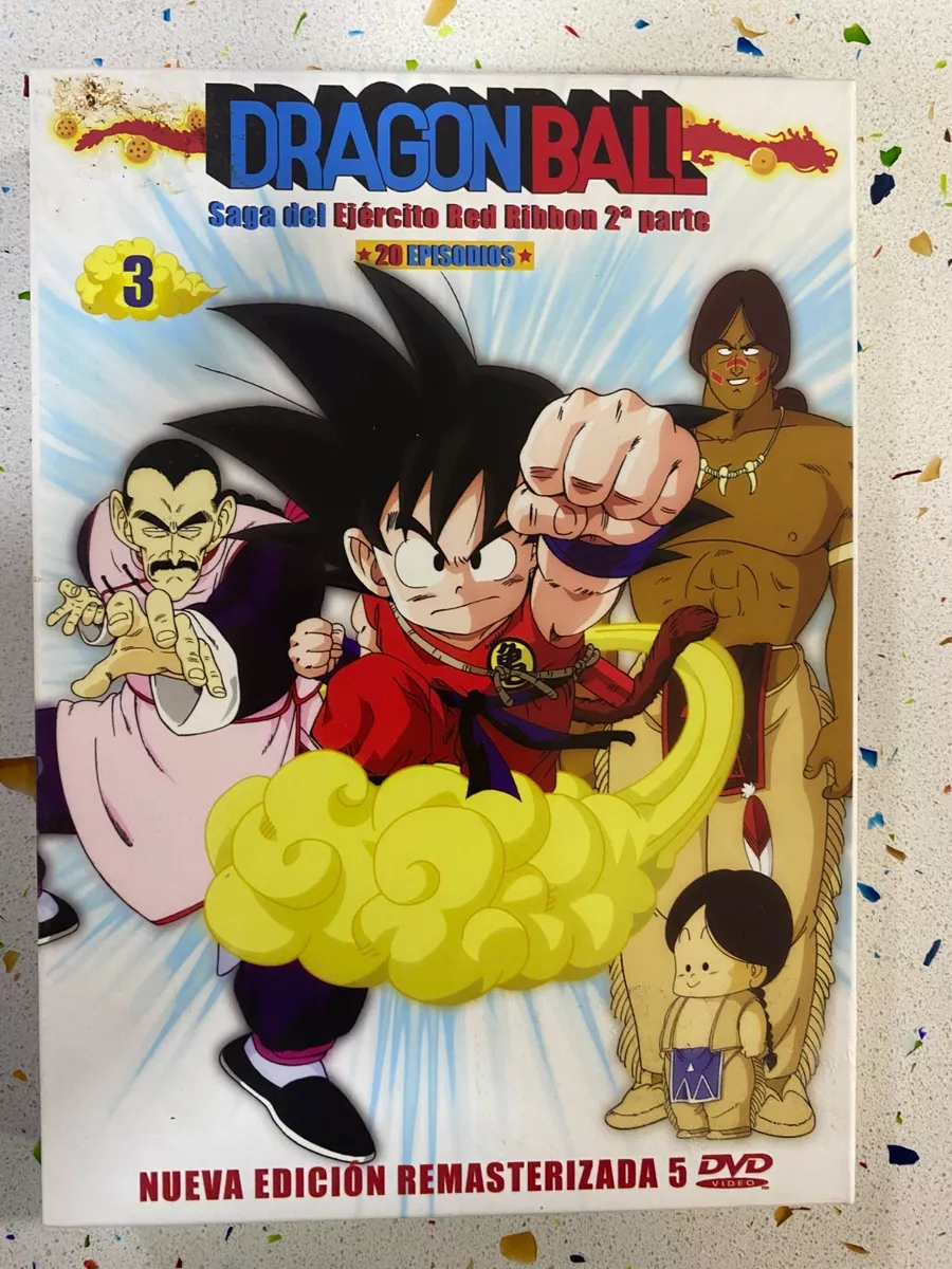 Dragon Ball 3 Saga Army Net Ribbon 2ª Part 20 Episodes 5 DVD Am