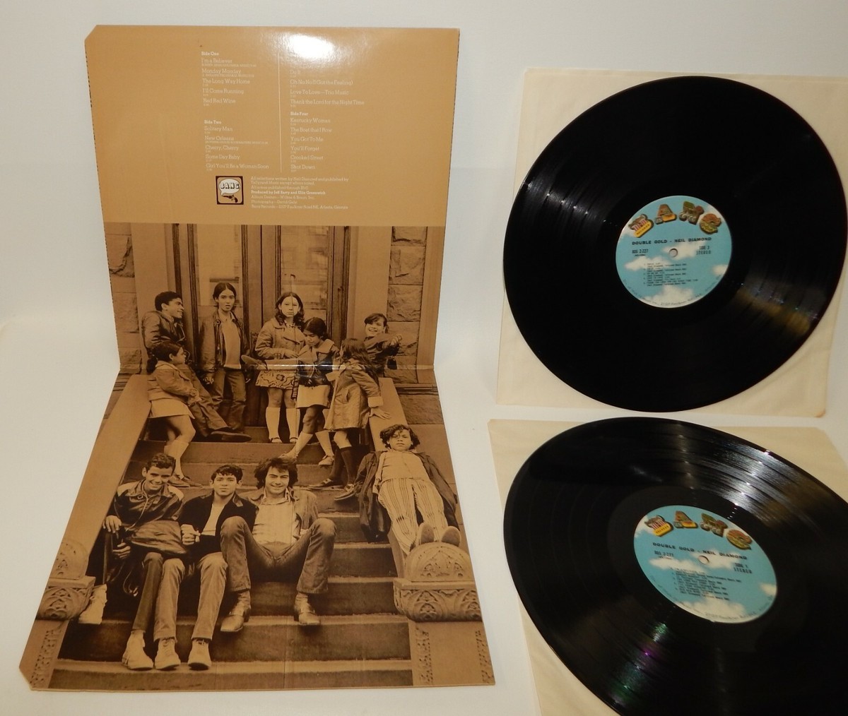 Neil Diamond Double Gold Original Vintage 2 Vinyl LP Record