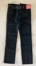 NWT Gymboree Holiday Celebrations Size 7 Girls Black Ribbon Trim Tuxedo Pants