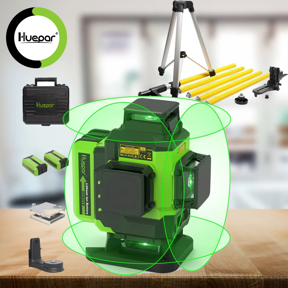 Huepar laser 2024 level tripod