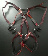Trango Harness Junior Type B Size 18-23" 40kg Max Black/Red