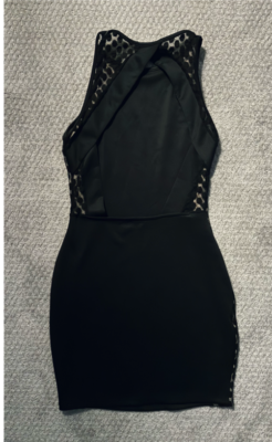 arden b black mesh dress Arden B Dress Black/Mesh Size S, worn 1x only