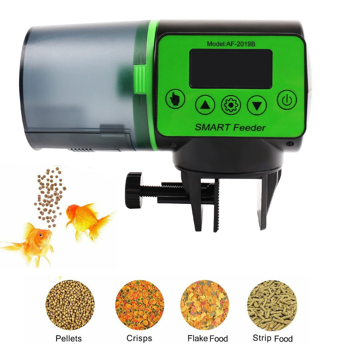 Fish tank automatic food dispenser top